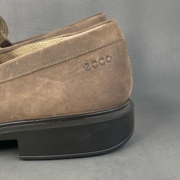 Ecco Brown Leather Loafers main image 10